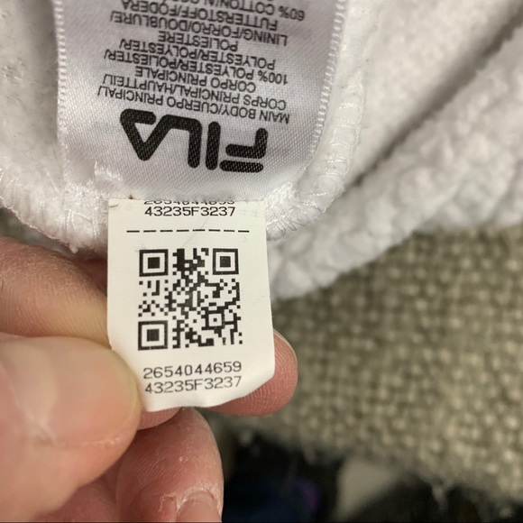 FILA women’s Sherpa crop hoodie - Picture 10 of 10